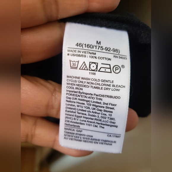 Gap Women Cotton Button Up Short  Dress With Pockets - Picture 5 of 7